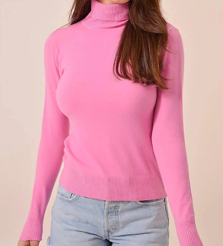 Cycling Knit TopsSilene Sweater In Light Pink
