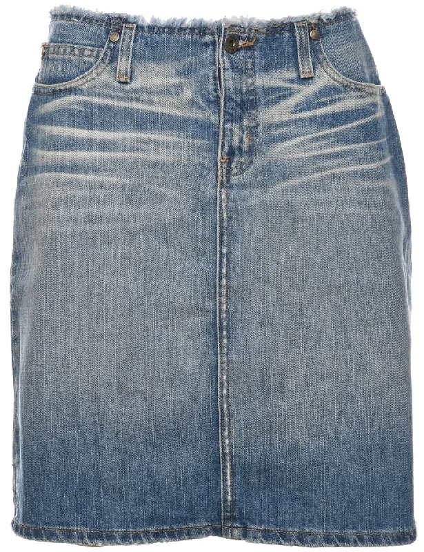 BlazerwinPencil Shape Y2K Denim Skirt - M